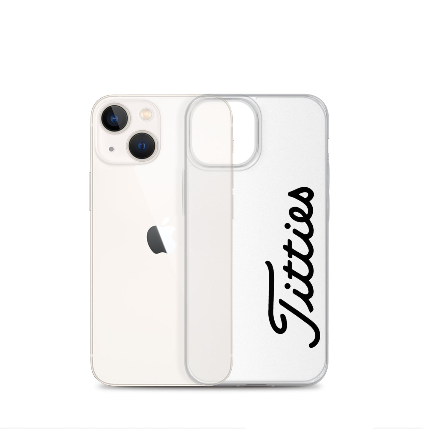 Titties Clear Case for iPhone®