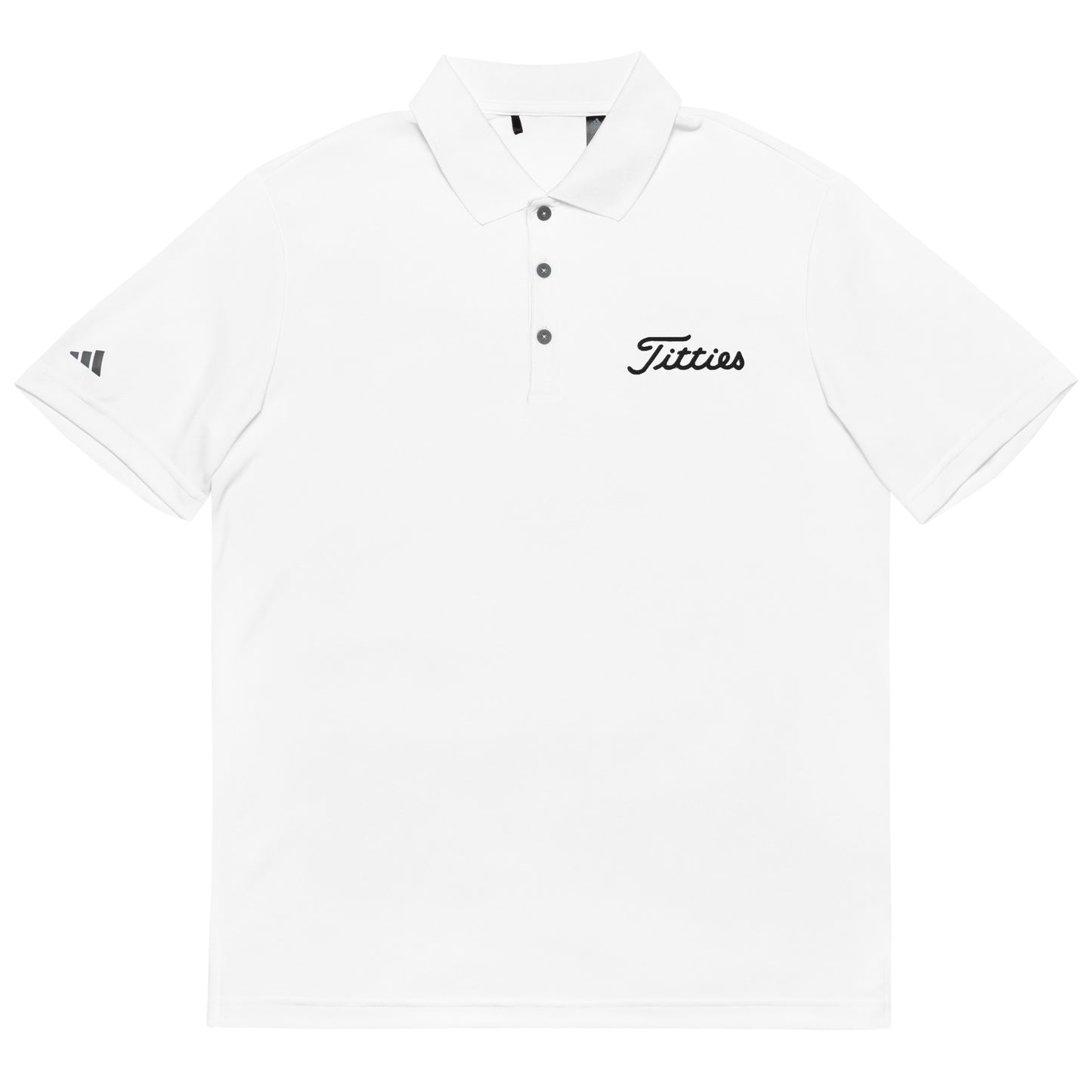 Titties Adidas Performance Polo Shirt