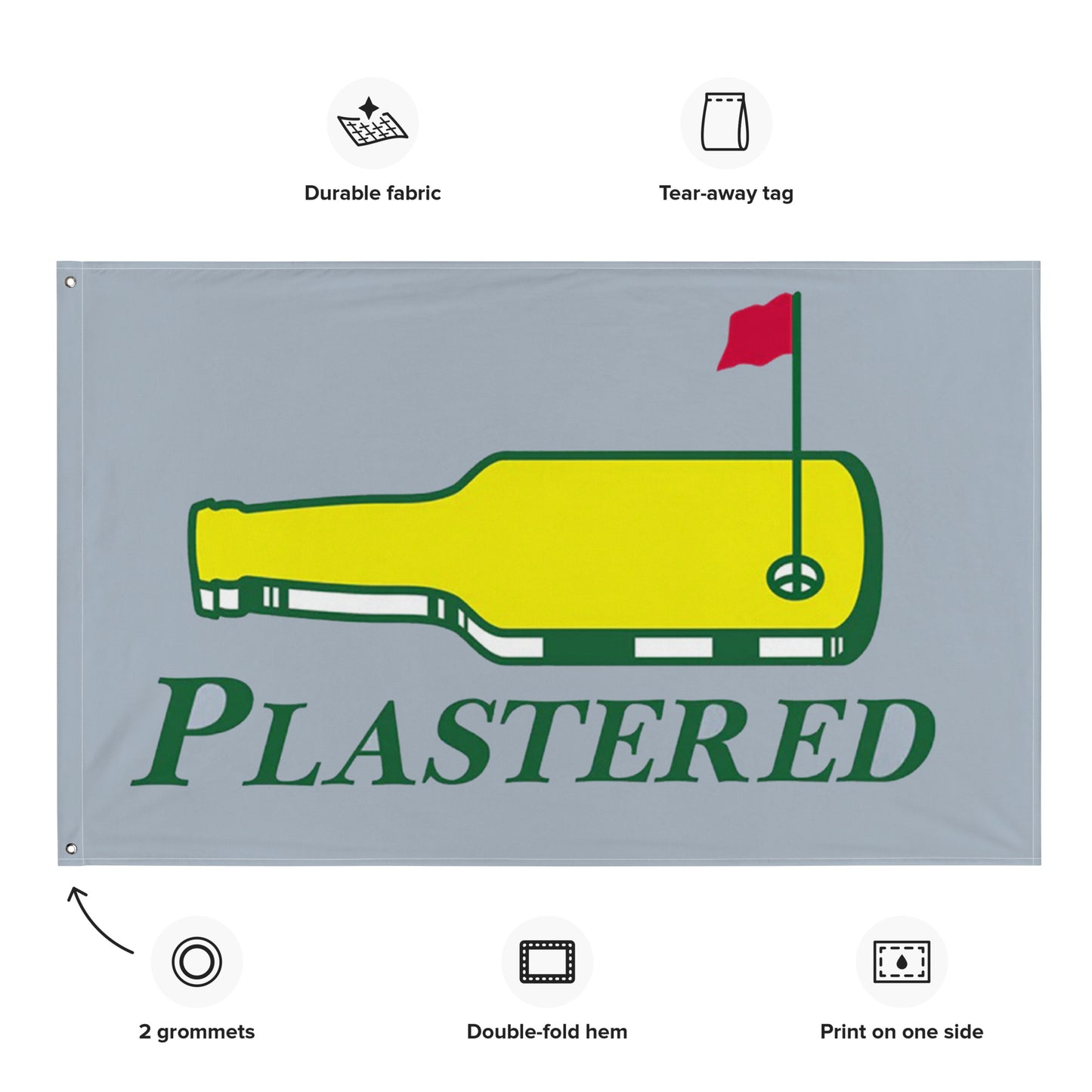 Masters Plastered Flag