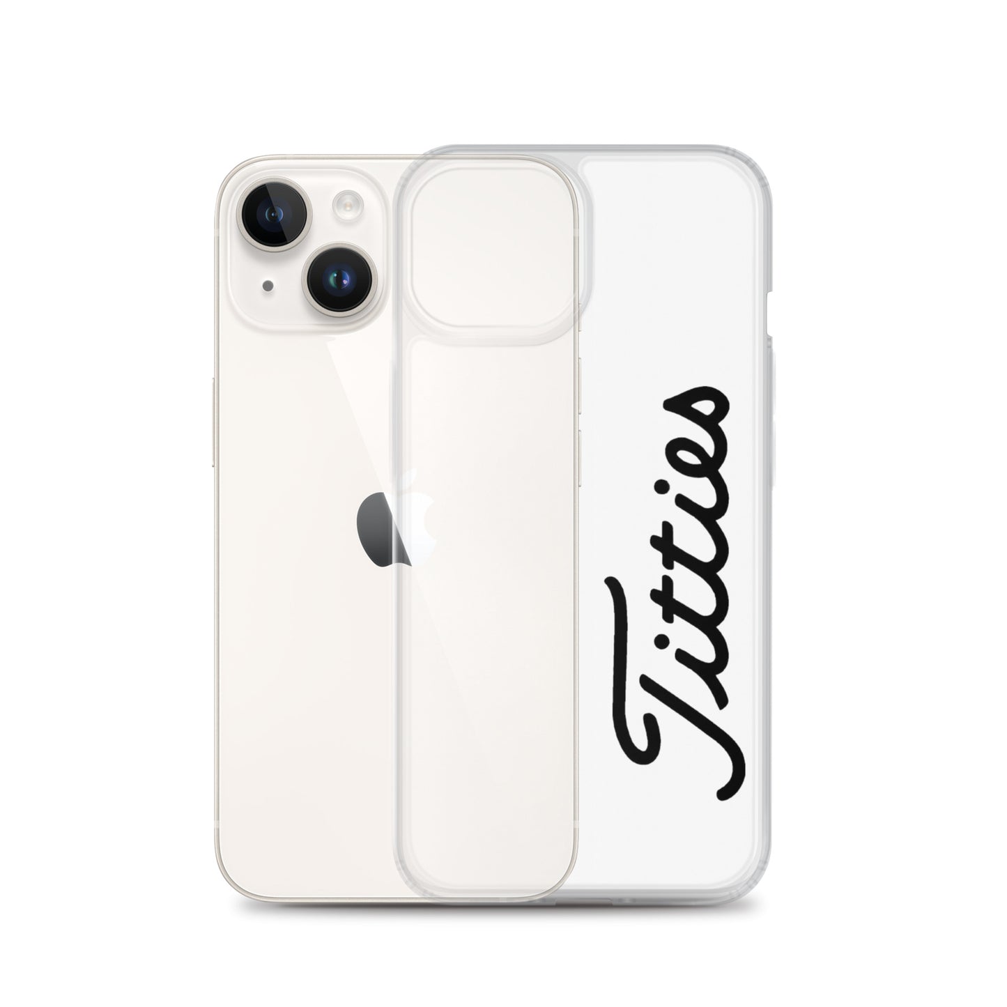 Titties Clear Case for iPhone®