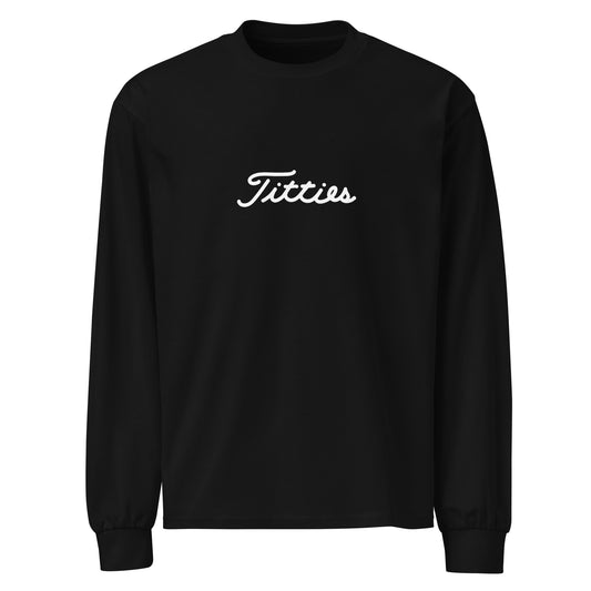 Titties Premium Heavyweight Long Sleeve
